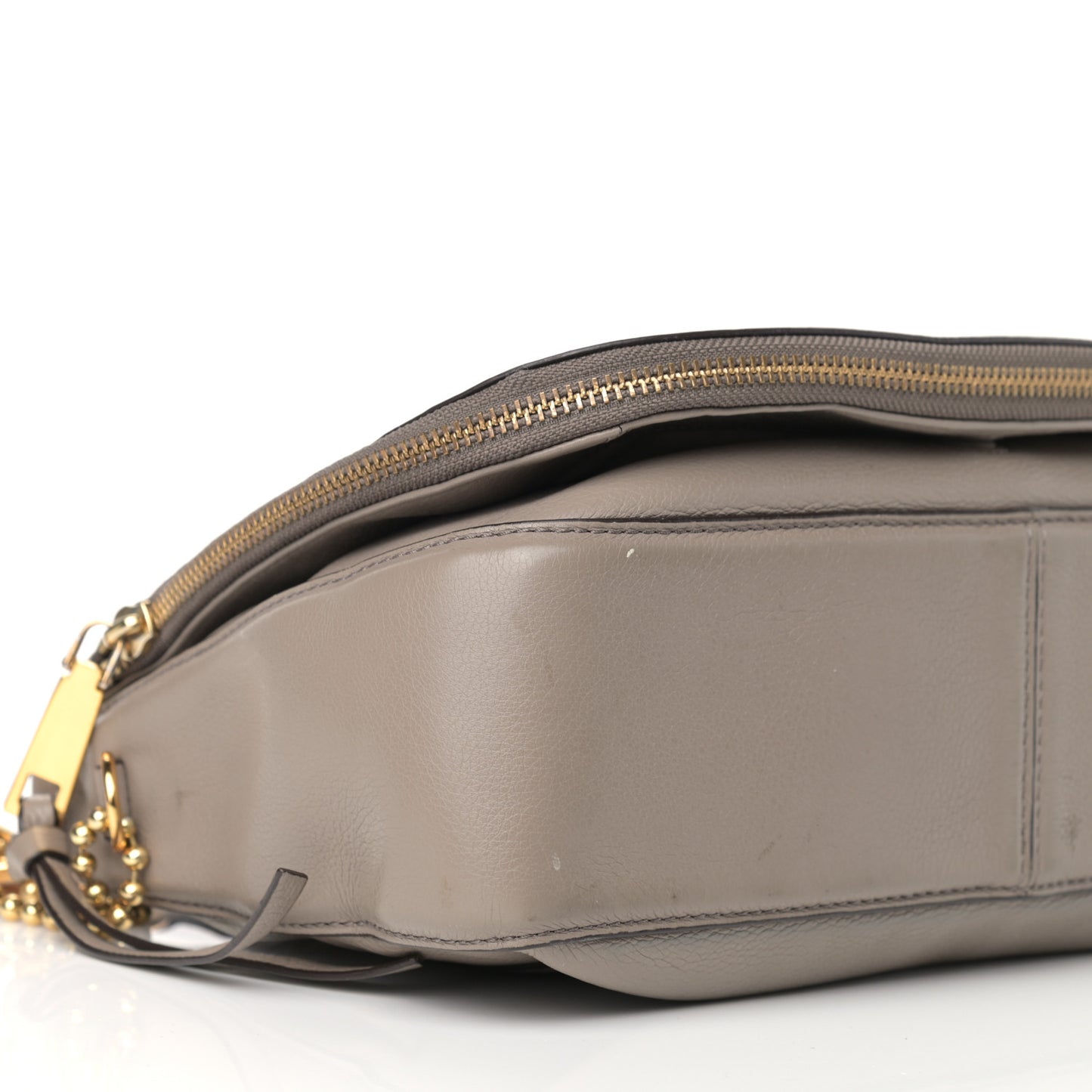 Pebbled Calfskin Recruit Nomad Crossbody Mink