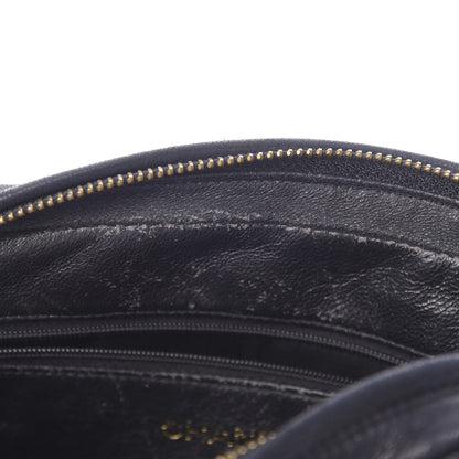 Chanel Lambskin Quilted Flap Tassel Camera Case Black 9 of 18