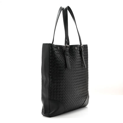 Bottega Veneta Nappa Intrecciato Light Calf Shopper Tote Black 2 of 10