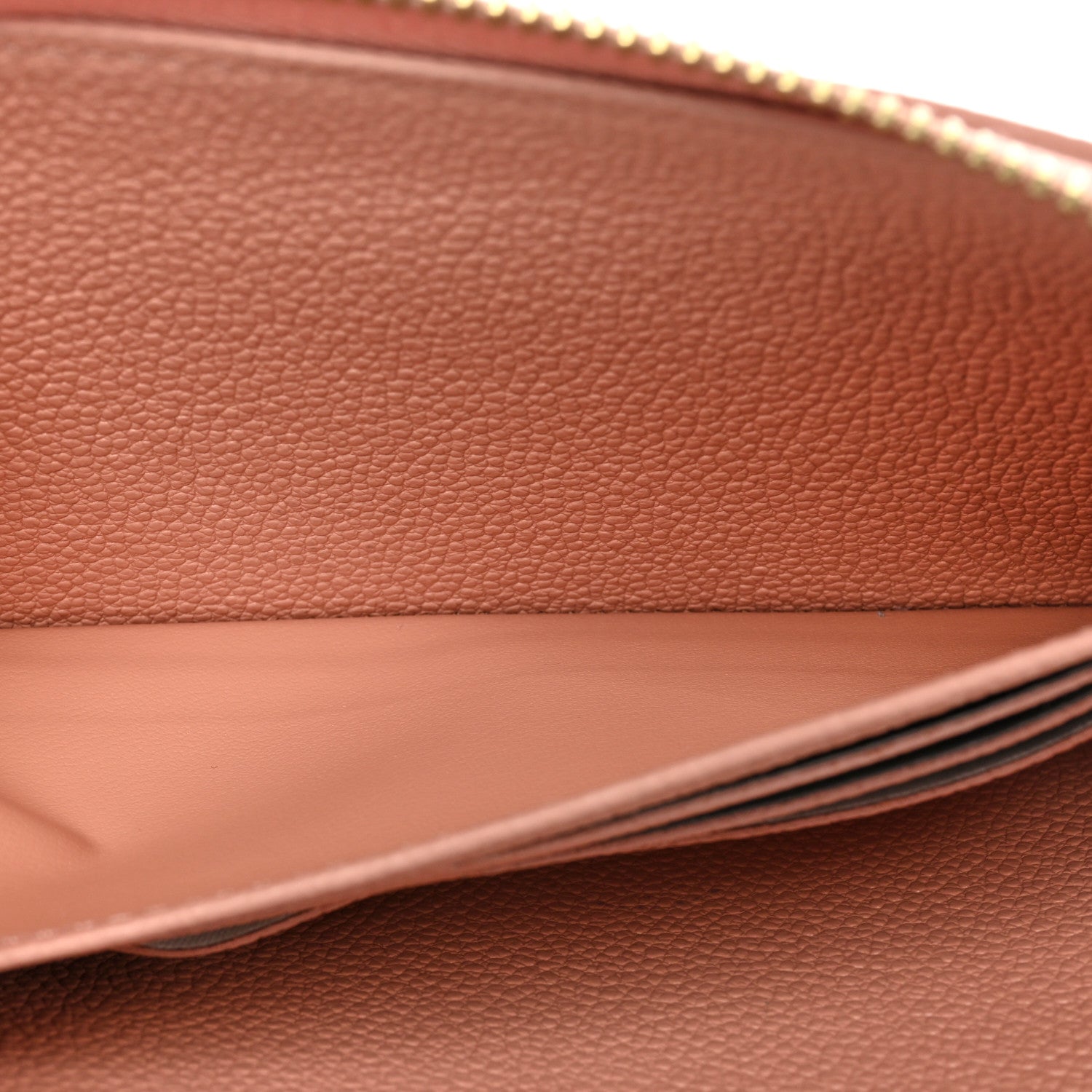 Louis Vuitton Empreinte Monogram Giant Zippy Wallet Rose Trianon Creme 10 of 15