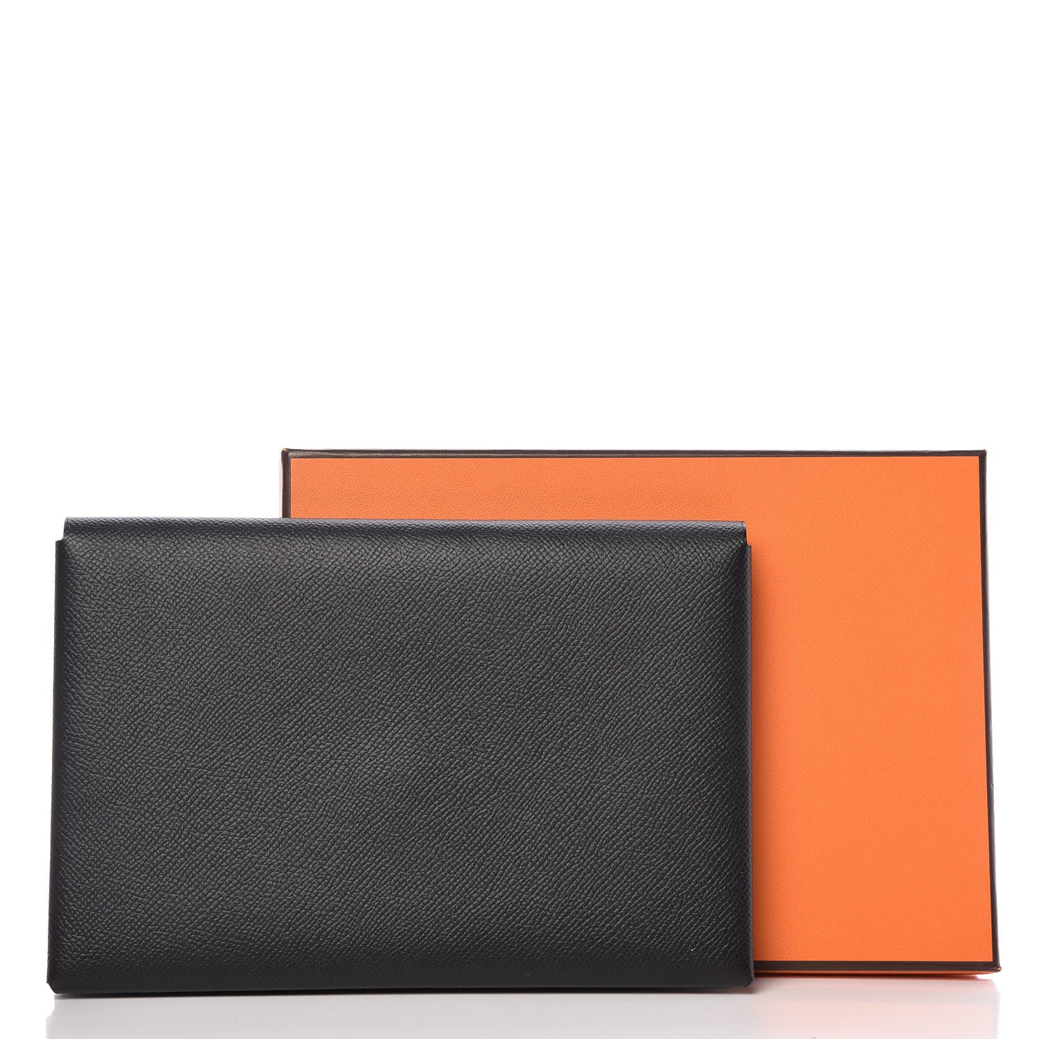 Hermes Epsom Calvi Pouch Black 11 of 11