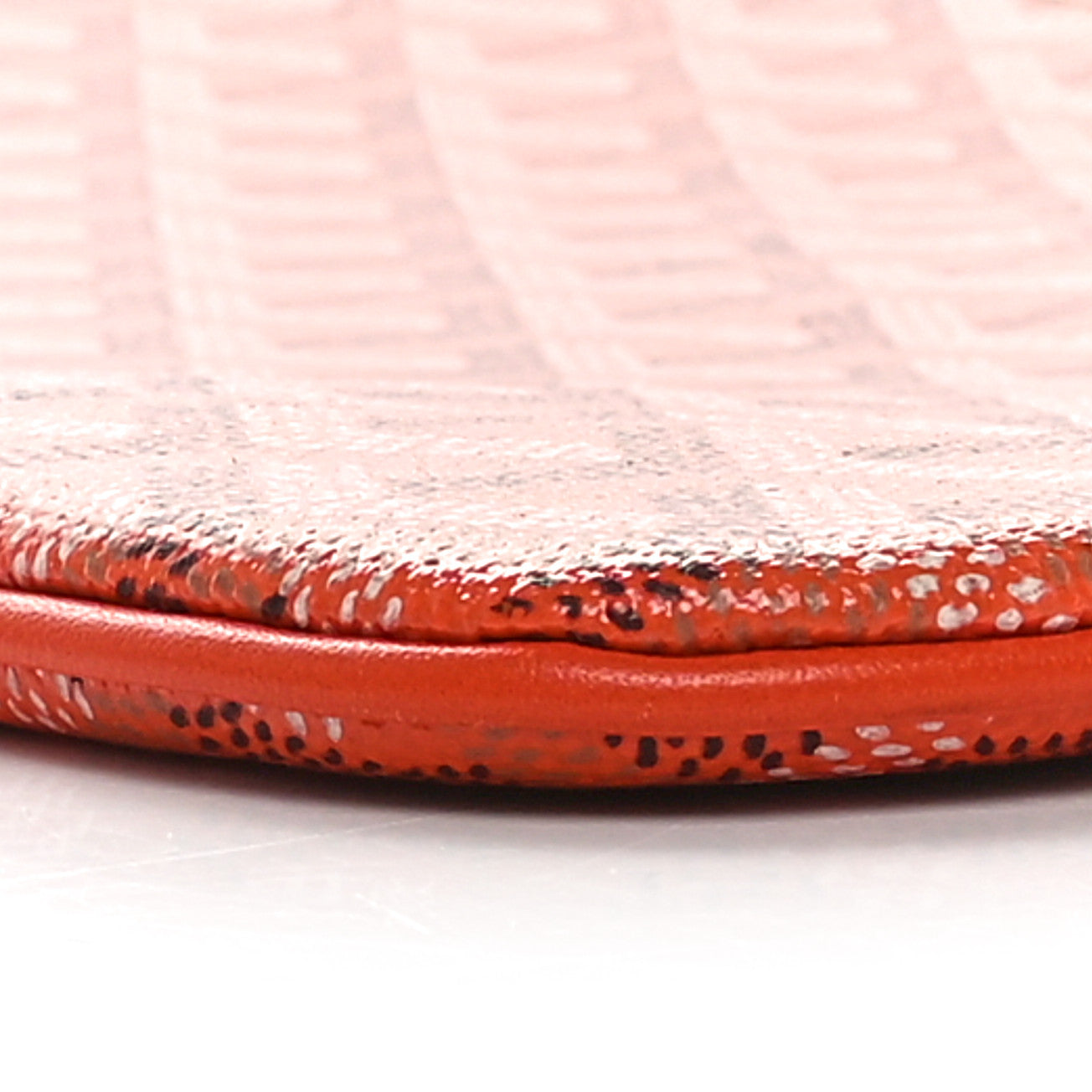 Goyard Goyardine Senat Pochette MM Orange 9 of 9