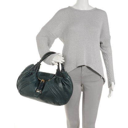 Fendi Nappa Nuvolata Spy Petrolio 2 of 9