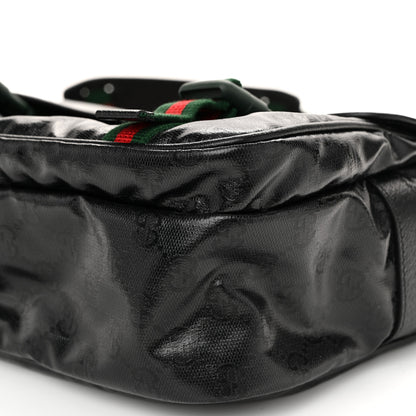 Gucci GG Crystal Messenger Bag Black 8 of 9