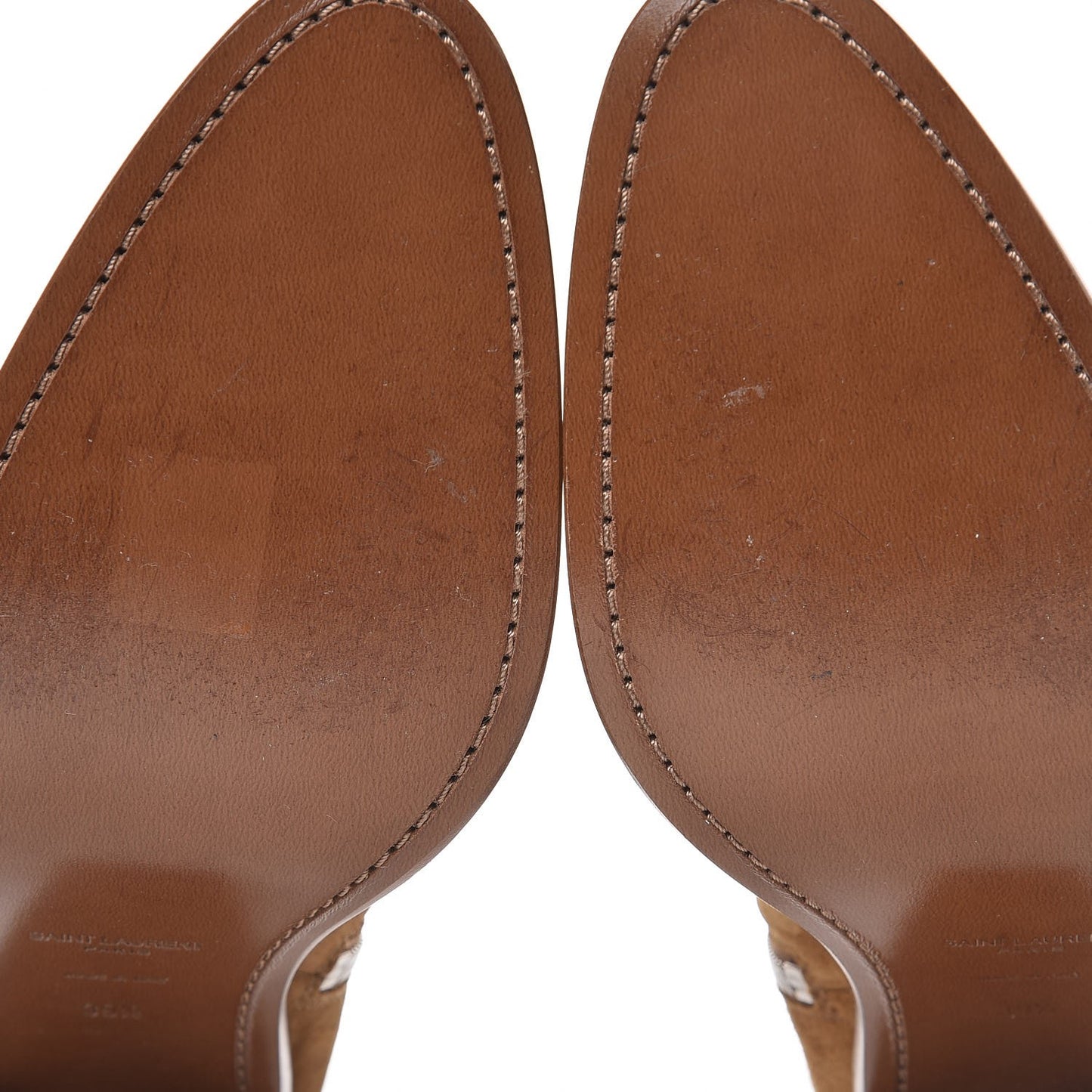 Suede Curtis Harness Ankle Booties 39.5 Tan