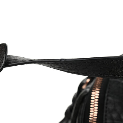 Alexander Wang Pebbled Lambskin Rockie Black Rose Gold Hardware 15 of 16