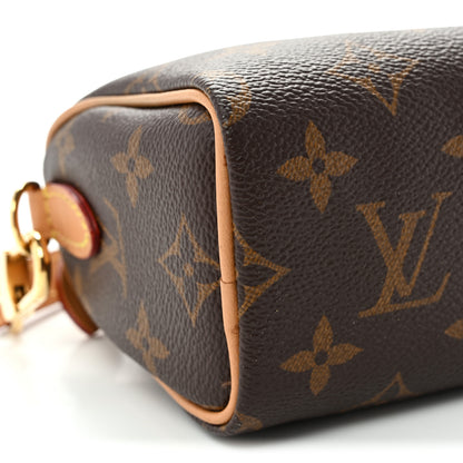 Louis Vuitton Monogram Nano Speedy Bandouliere 9 of 10