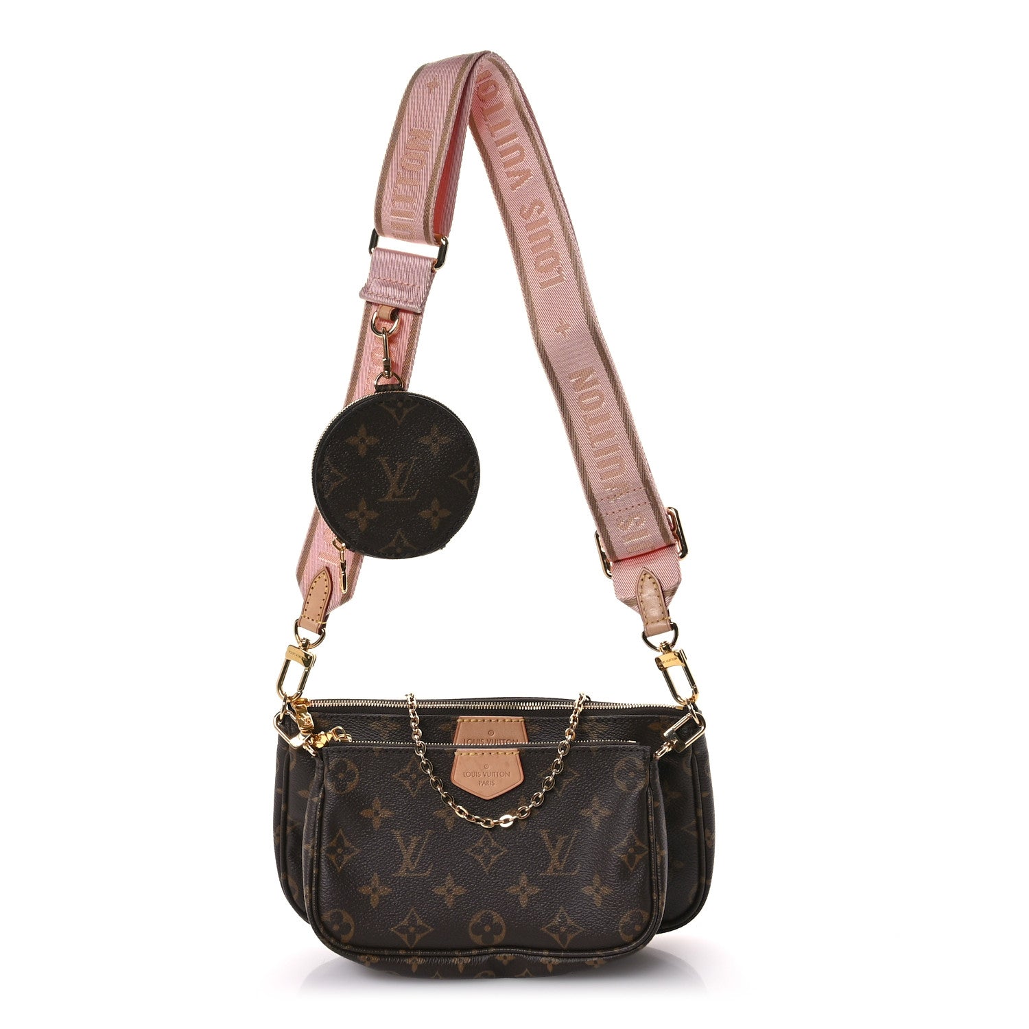 Louis Vuitton Monogram Multi Pochette Accessories Rose Clair 1 of 12
