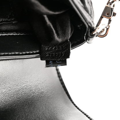 Gucci Nappa Vertical Matelasse Small Maxi Horsebit Chain Shoulder Bag Black 7 of 10