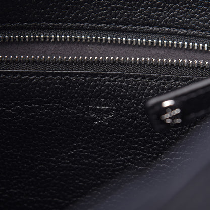 MCM Grained Calfskin Visetos Medium Sarah Hobo Black 6 of 9