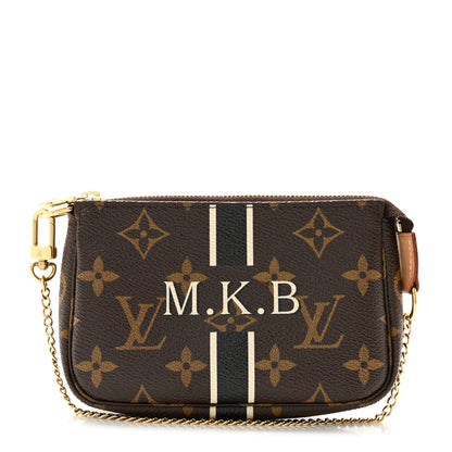 Louis Vuitton Monogram My LV Heritage Mini Pochette Accessories Ivory Black 1 of 10