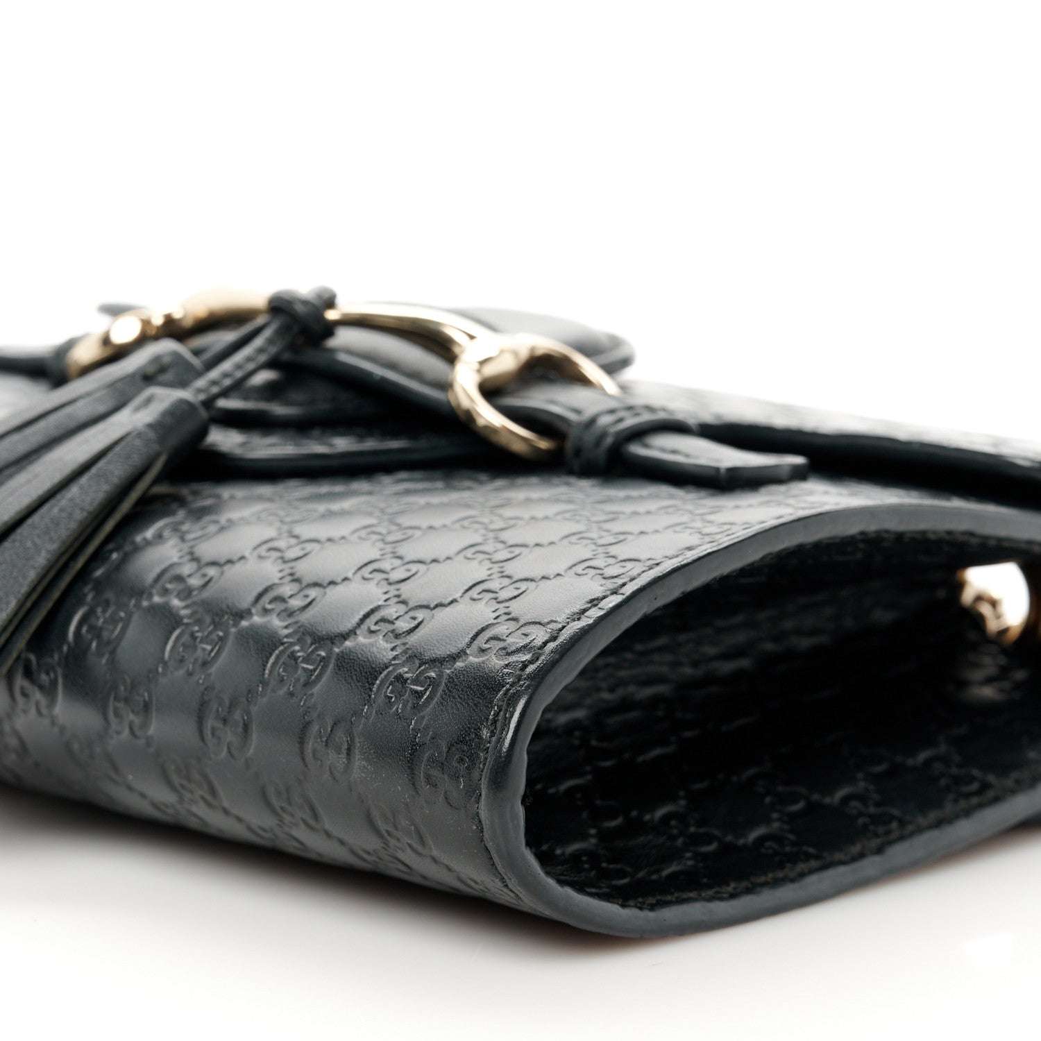 Gucci Microguccissima Mini Emily Shoulder Bag Black 10 of 10
