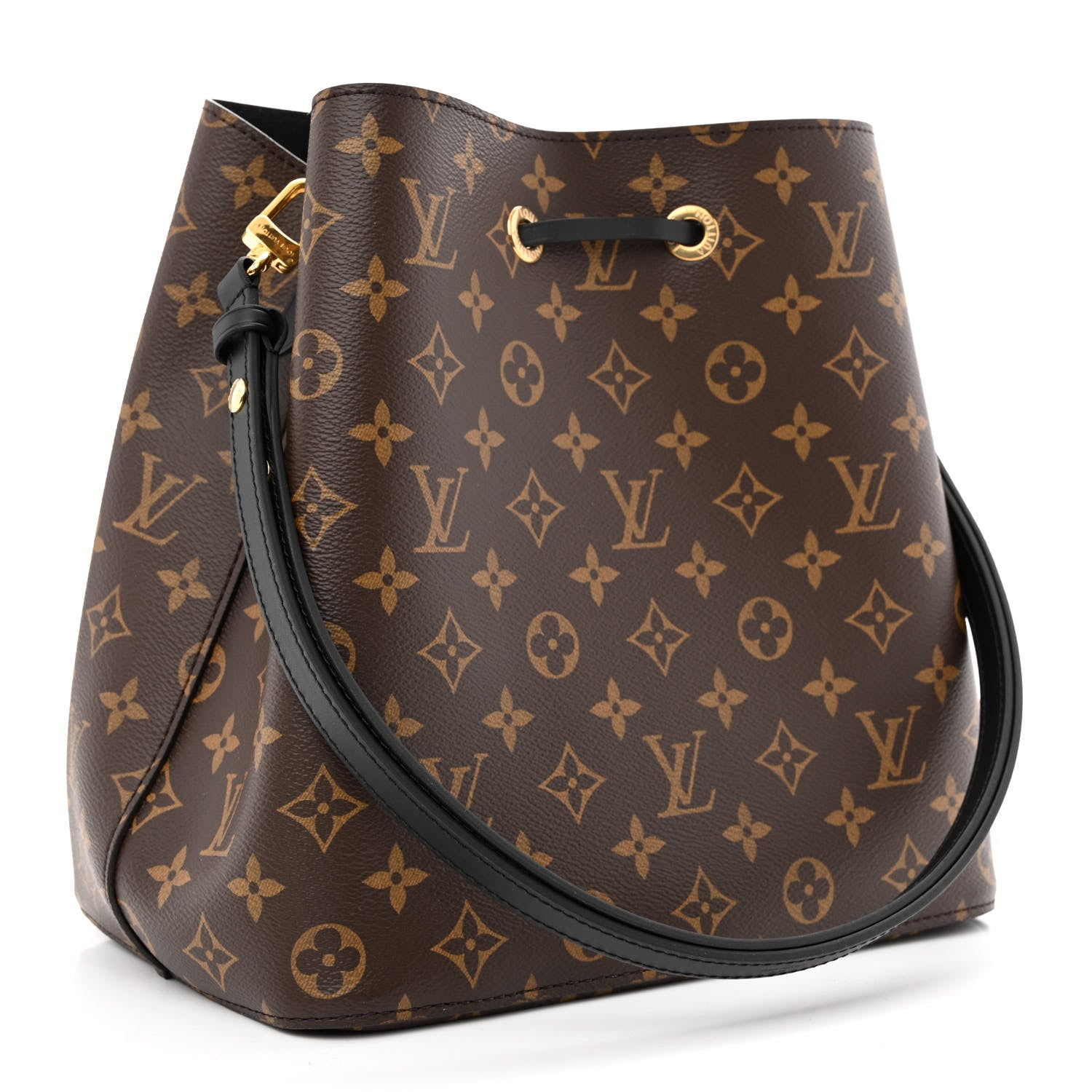 Louis Vuitton Monogram Neonoe MM Black 3 of 9