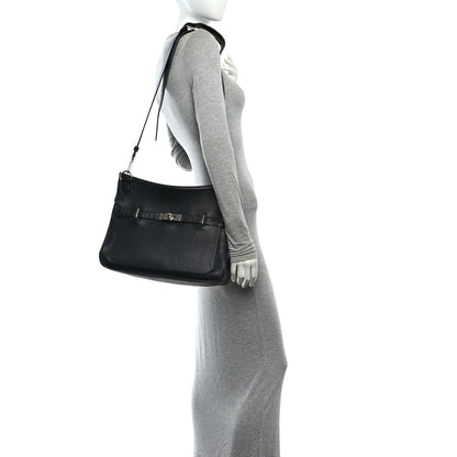 Hermes Taurillon Clemence Jypsiere 37 Black 2 of 10