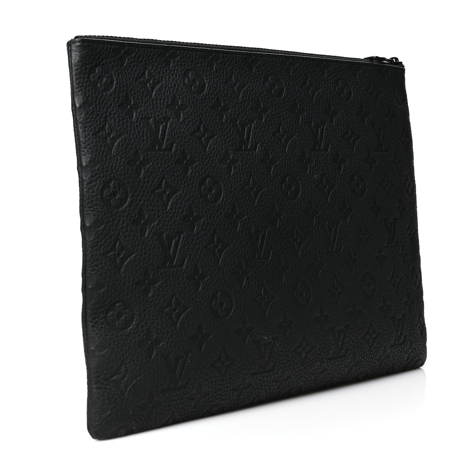 Louis Vuitton Taurillon Monogram Solar Ray A4 Pouch Black 3 of 13