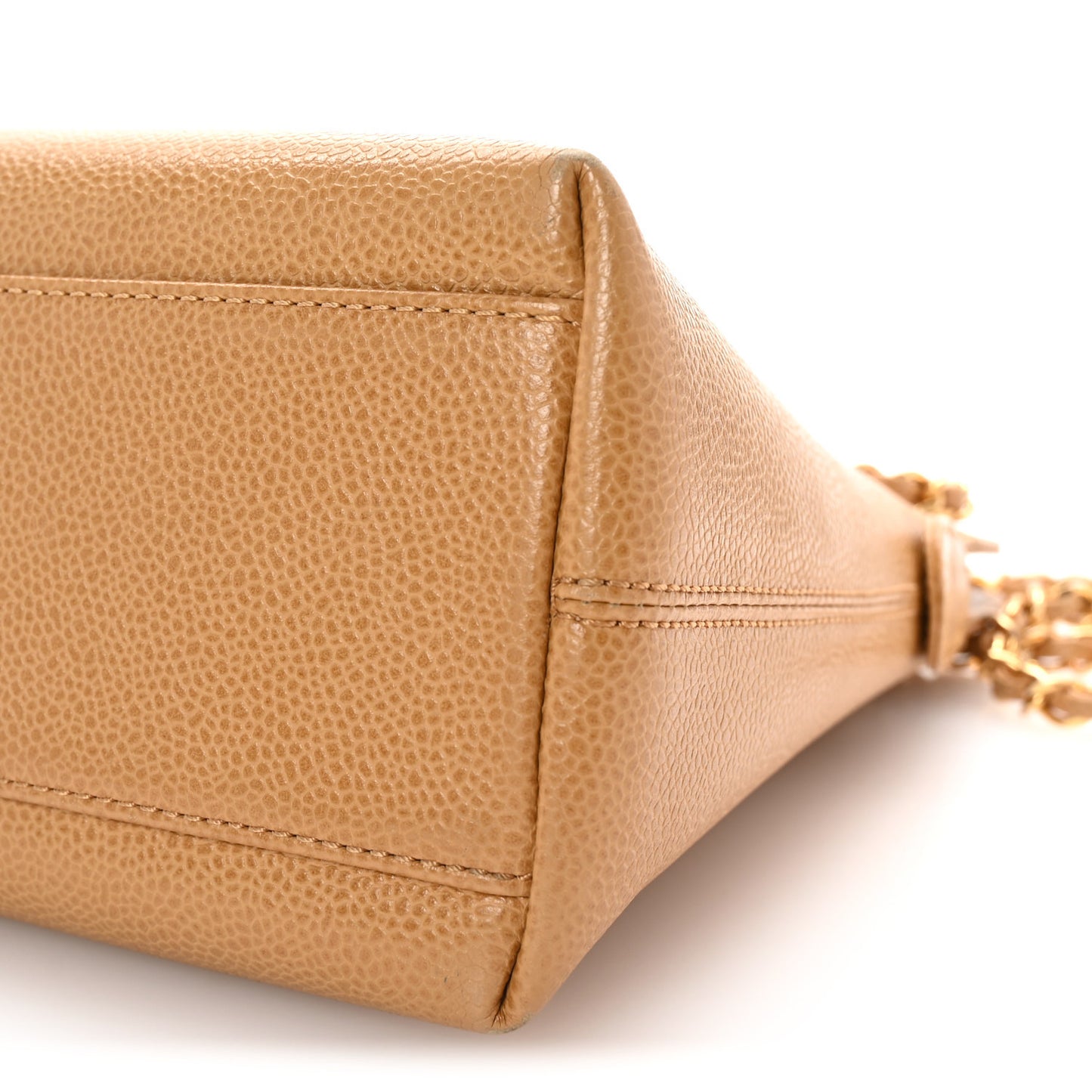 Caviar Shoulder Bag Beige