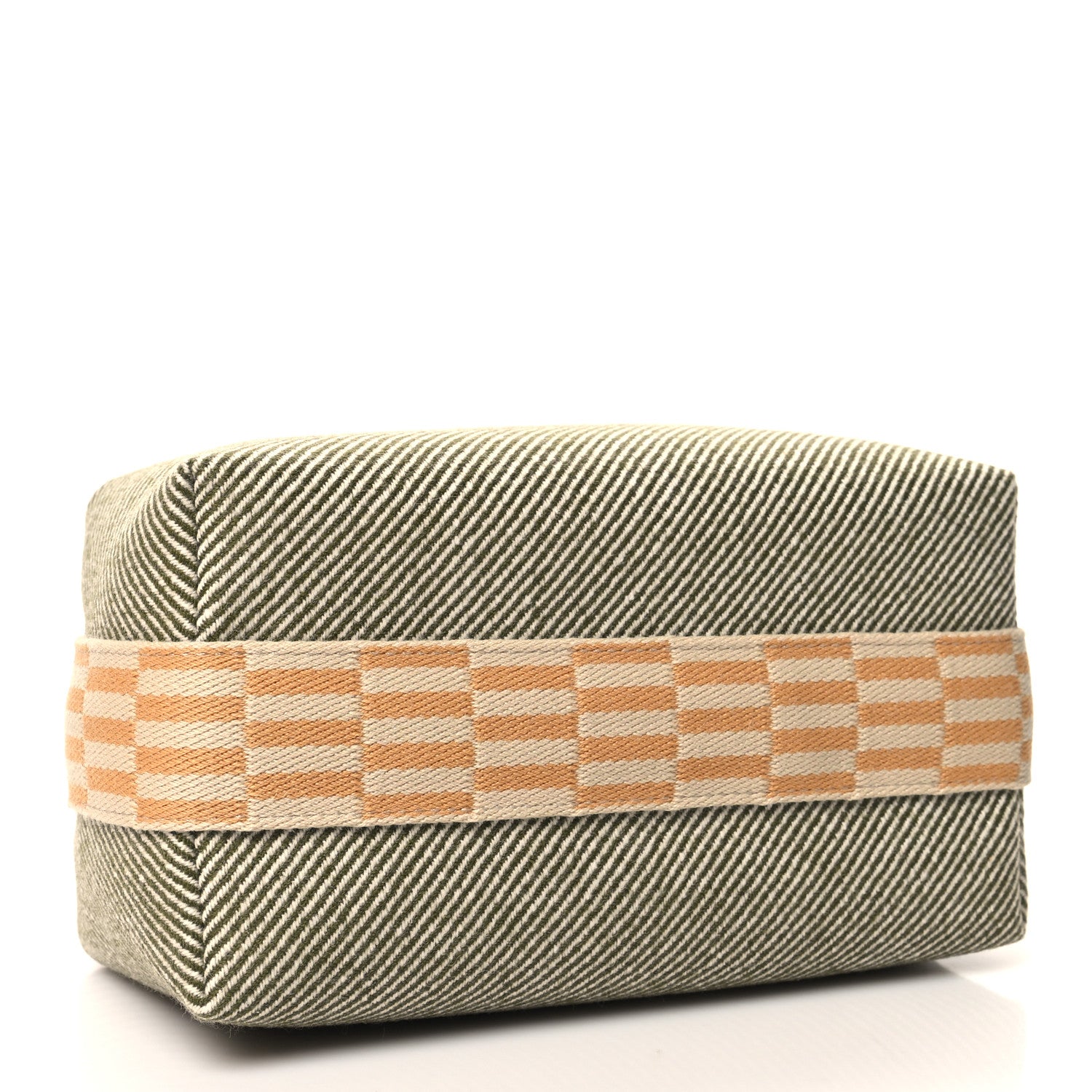 Hermes Wool Small Bride-A-Brac H Natte Pouch Vert Foret 4 of 10