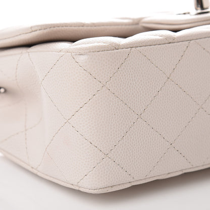 Chanel Caviar Quilted Mini Rectangular Flap Ivory 8 of 10
