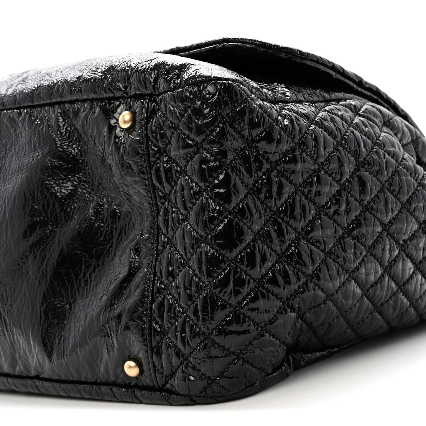 Vinyl XXL Rock and Chain Flap Black