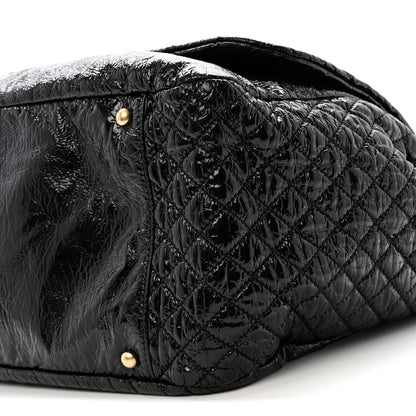 Chanel Vinyl XXL Rock and Chain Flap Black 10 of 12