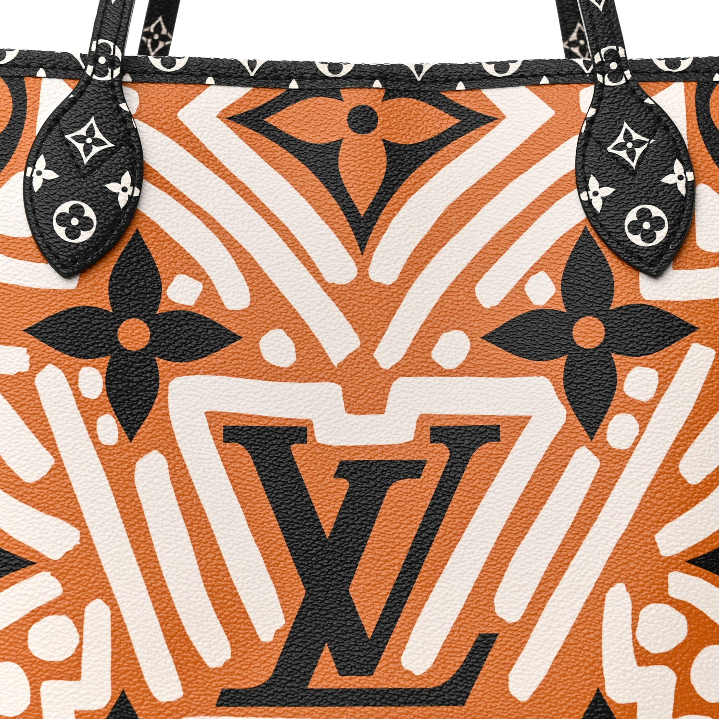 Monogram Giant Crafty Neverfull MM Creme Caramel