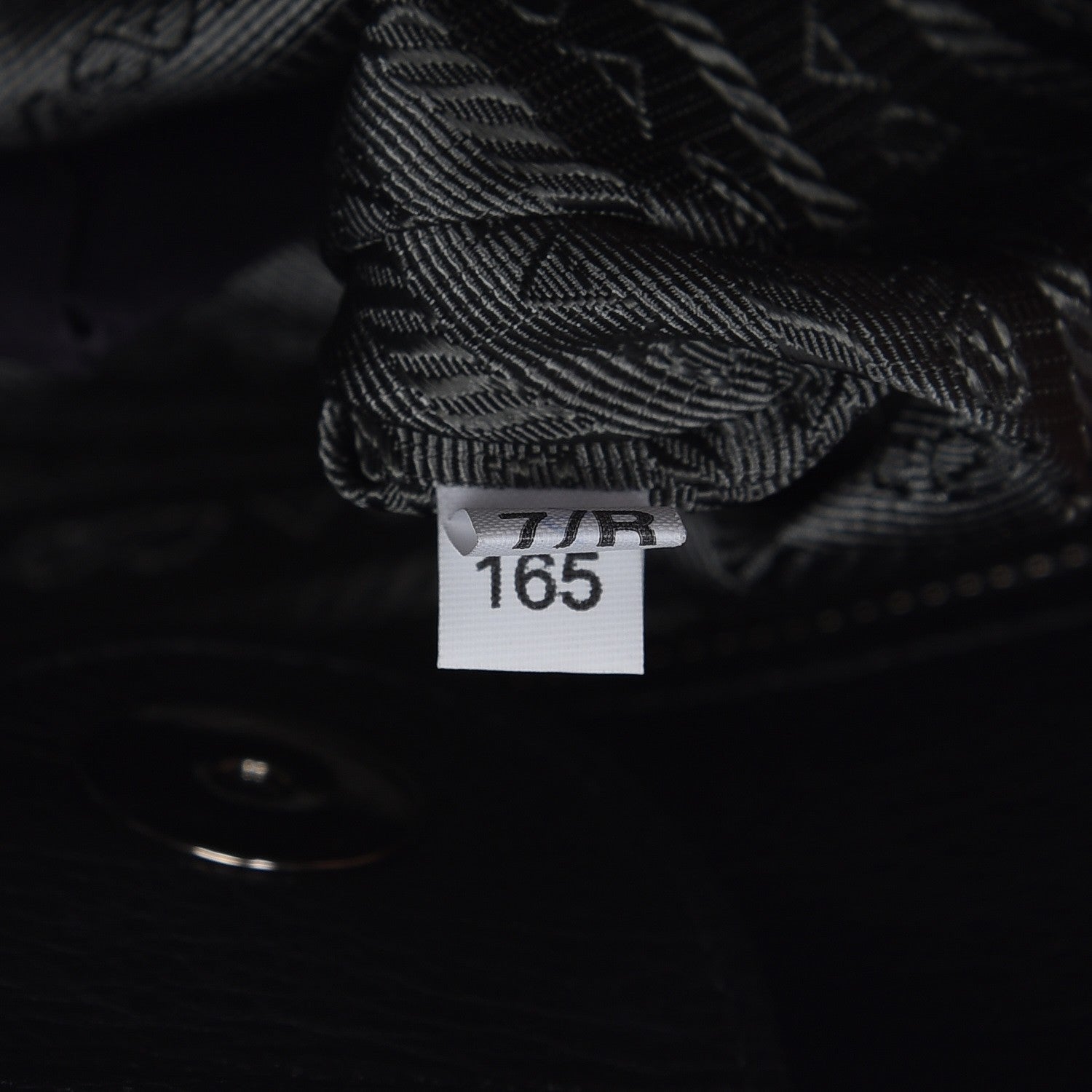 Prada Glace Calf Twin Pocket Tote Nero Black 7 of 8