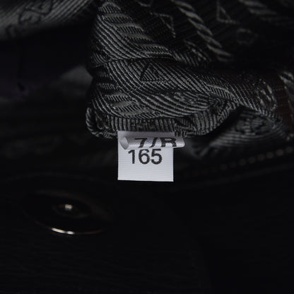 Prada Glace Calf Twin Pocket Tote Nero Black 7 of 8