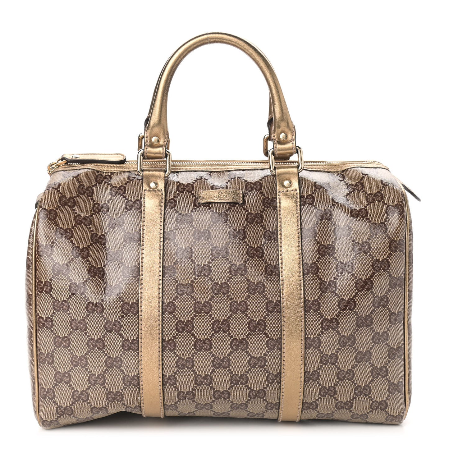 Crystal Monogram Medium Joy Boston Bronze