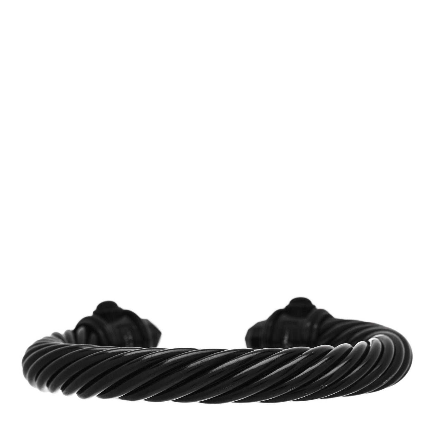 Aluminum 10mm Renaissance Cable Bracelet Black
