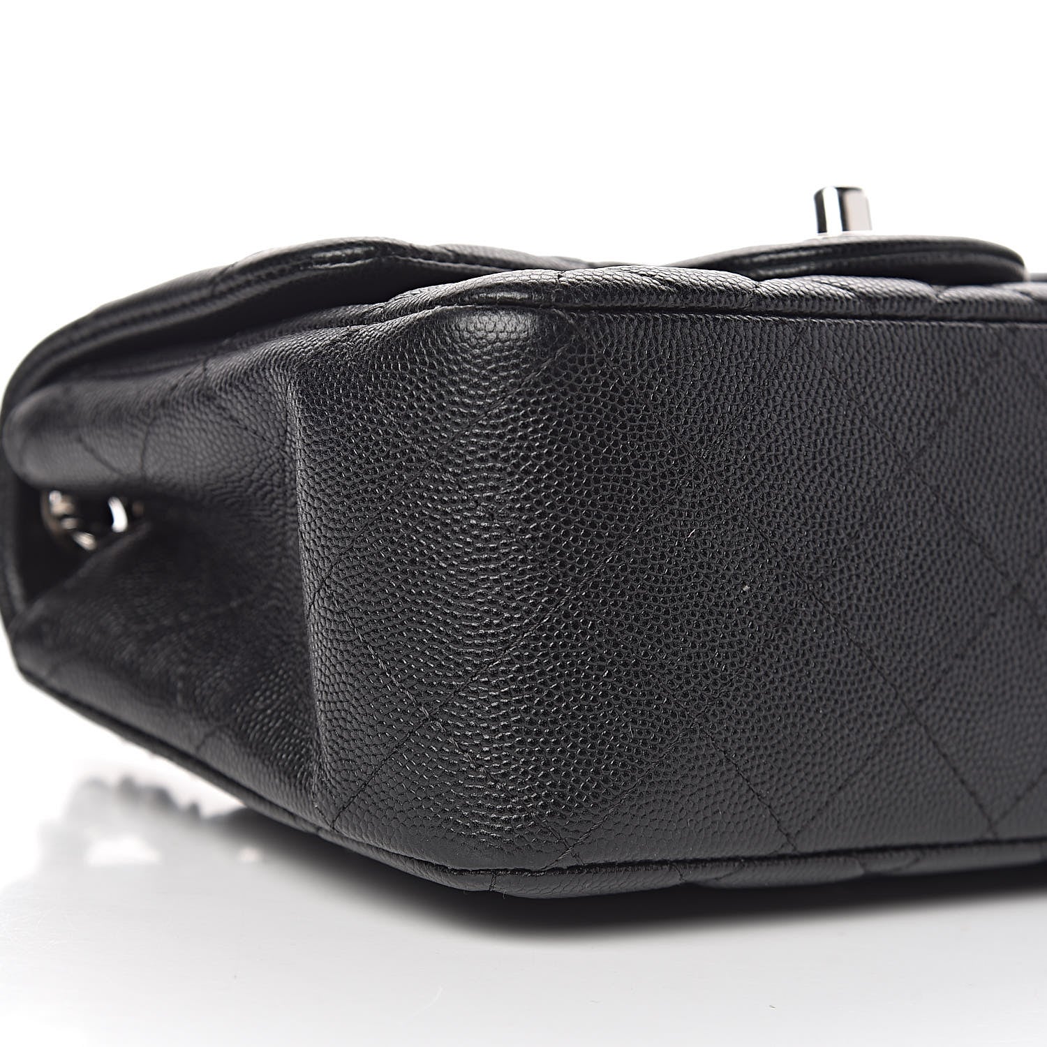 Chanel Caviar Quilted Mini Square Flap Black 12 of 15