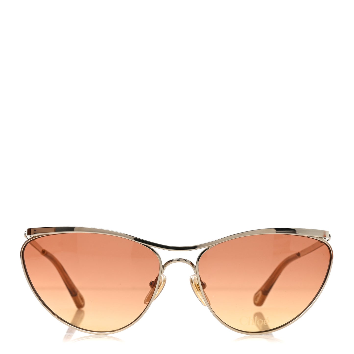 Metal Cat Eye Sunglasses CH0386S Gold