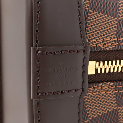 Louis Vuitton Damier Ebene Braided Alma BB 6 of 9