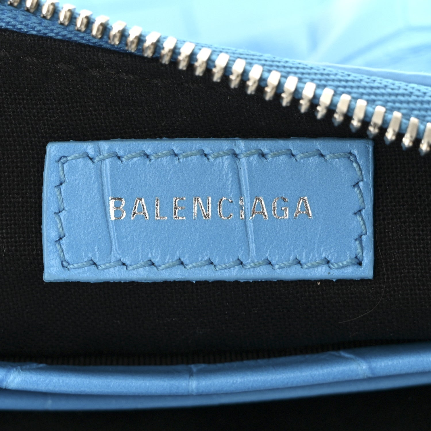 BALENCIAGA 水色 ケース BALENCIAGA ネックウォレットカードケース