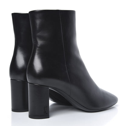 Saint Laurent Nappa Vendome Loulou Ankle Zip Boot 39 Black 4 of 9