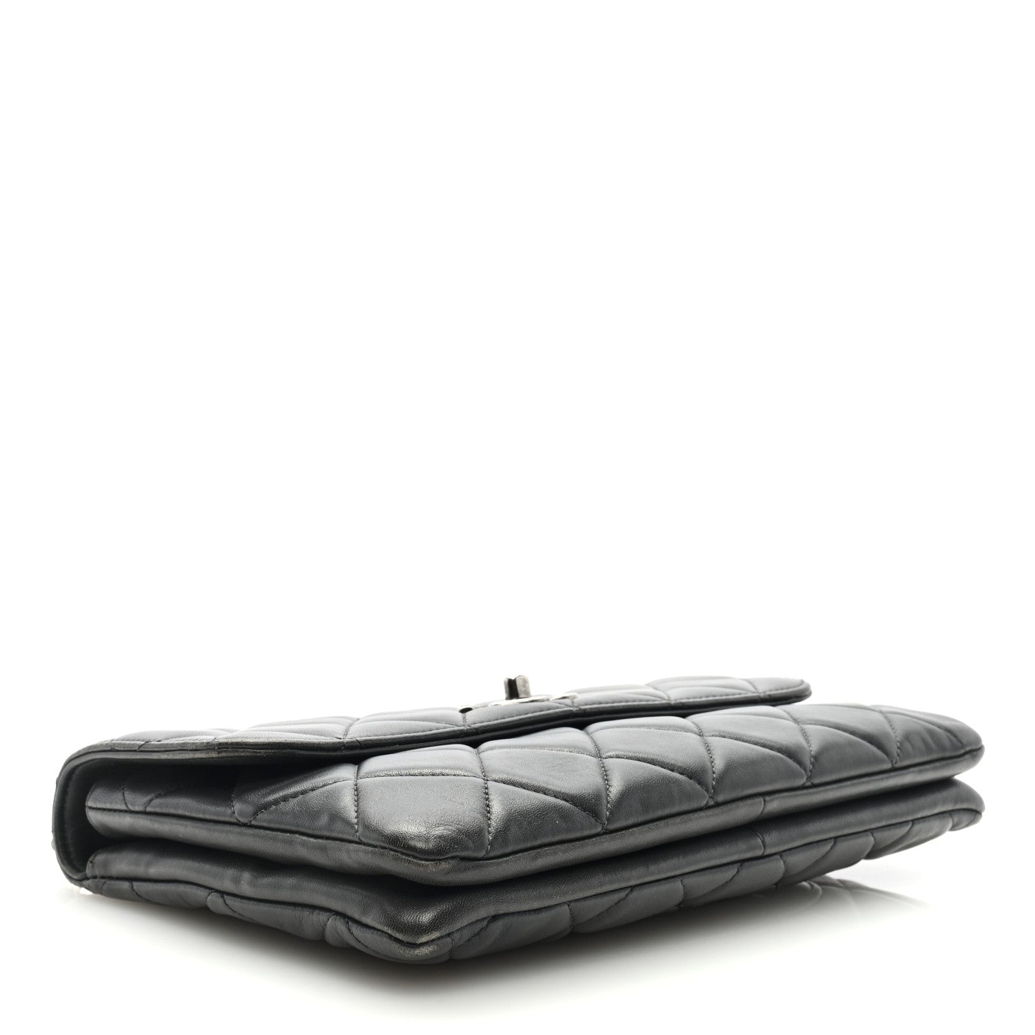 Chanel Lambskin Quilted Medium Trendy CC Flap Black 4 of 9