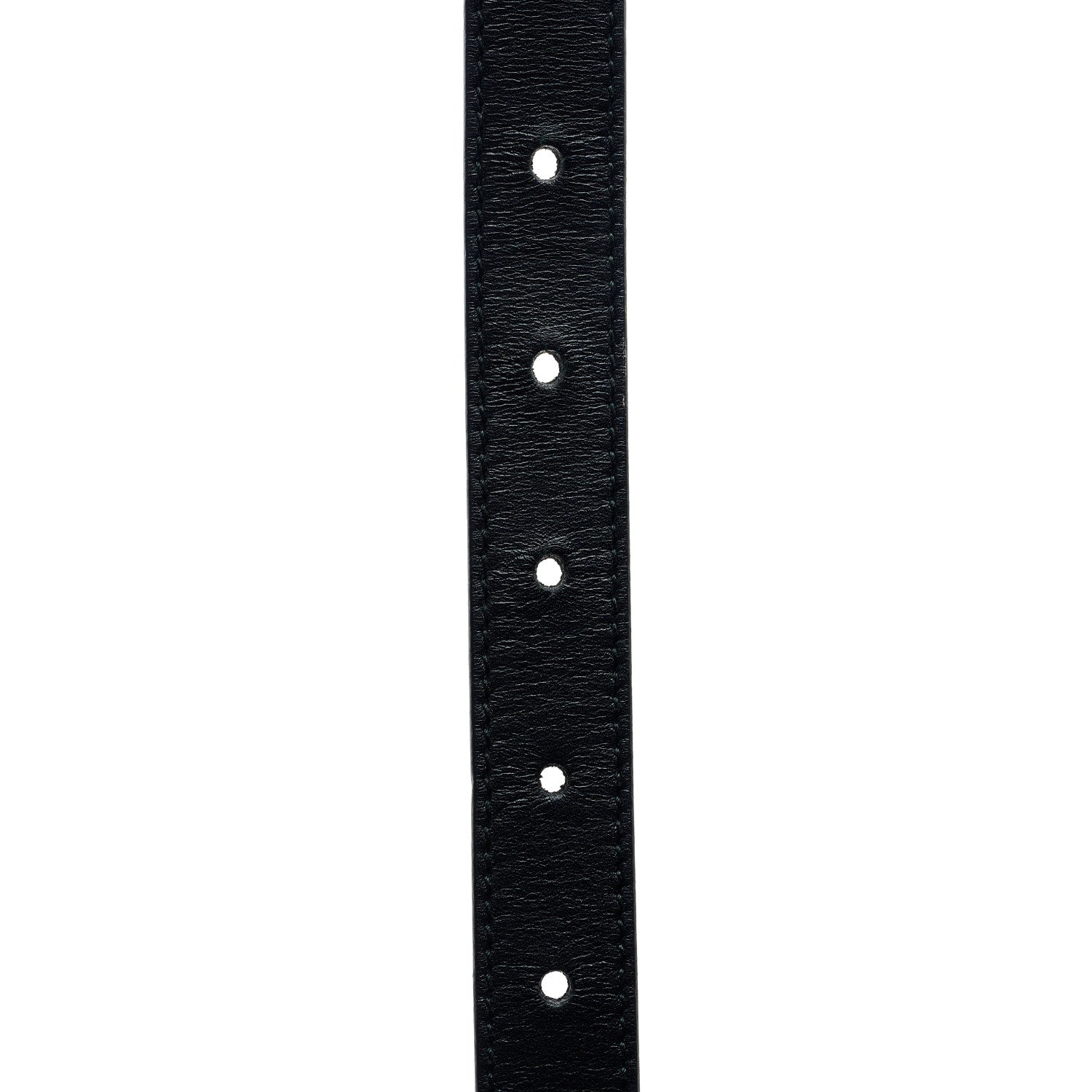 Gucci Calfskin Pearl Double G 20mm Belt 65 26 Black Cream 5 of 5