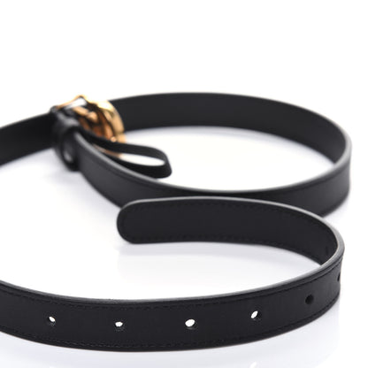 Gucci Calfskin Double G 20mm Belt 80 32 Black 7 of 7