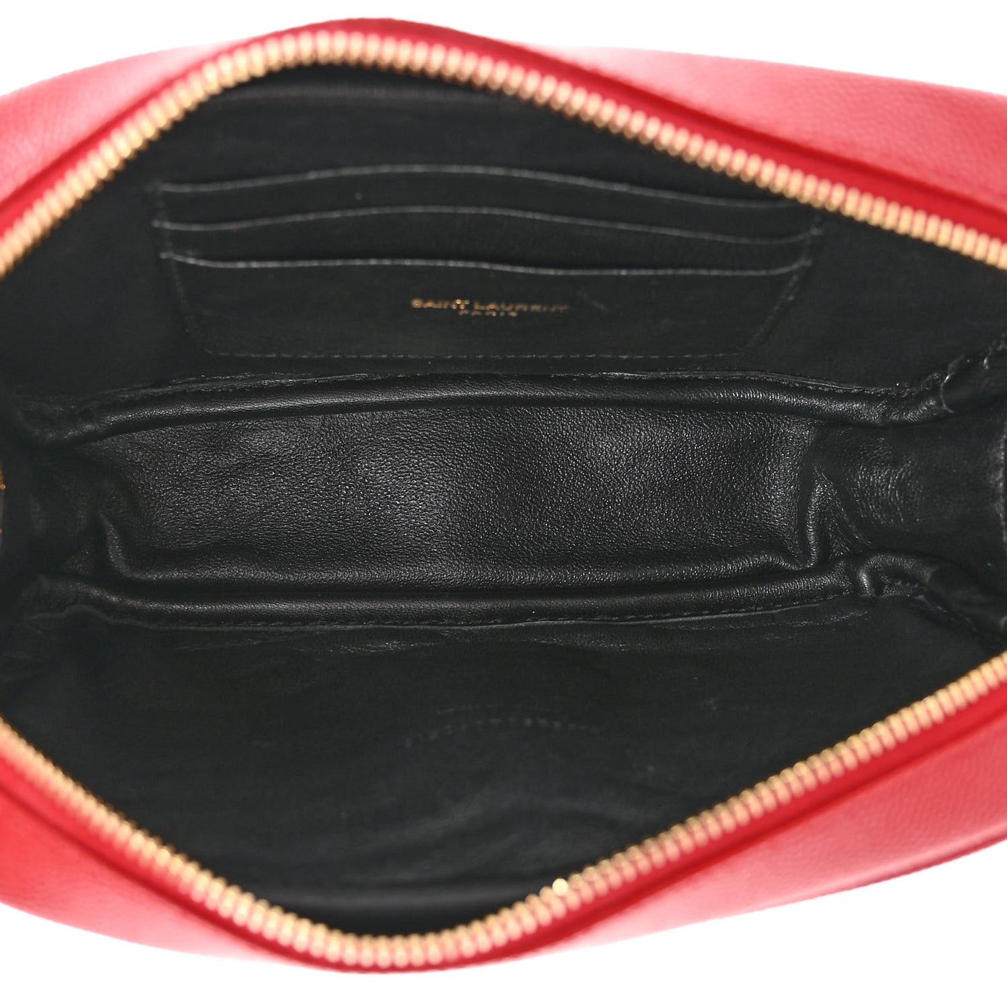 Grain De Poudre Matelasse Monogram Mini Lou Camera Bag Eros Red