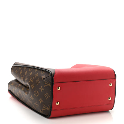 Louis Vuitton Calfskin Monogram Kimono Tote Cherry 4 of 9