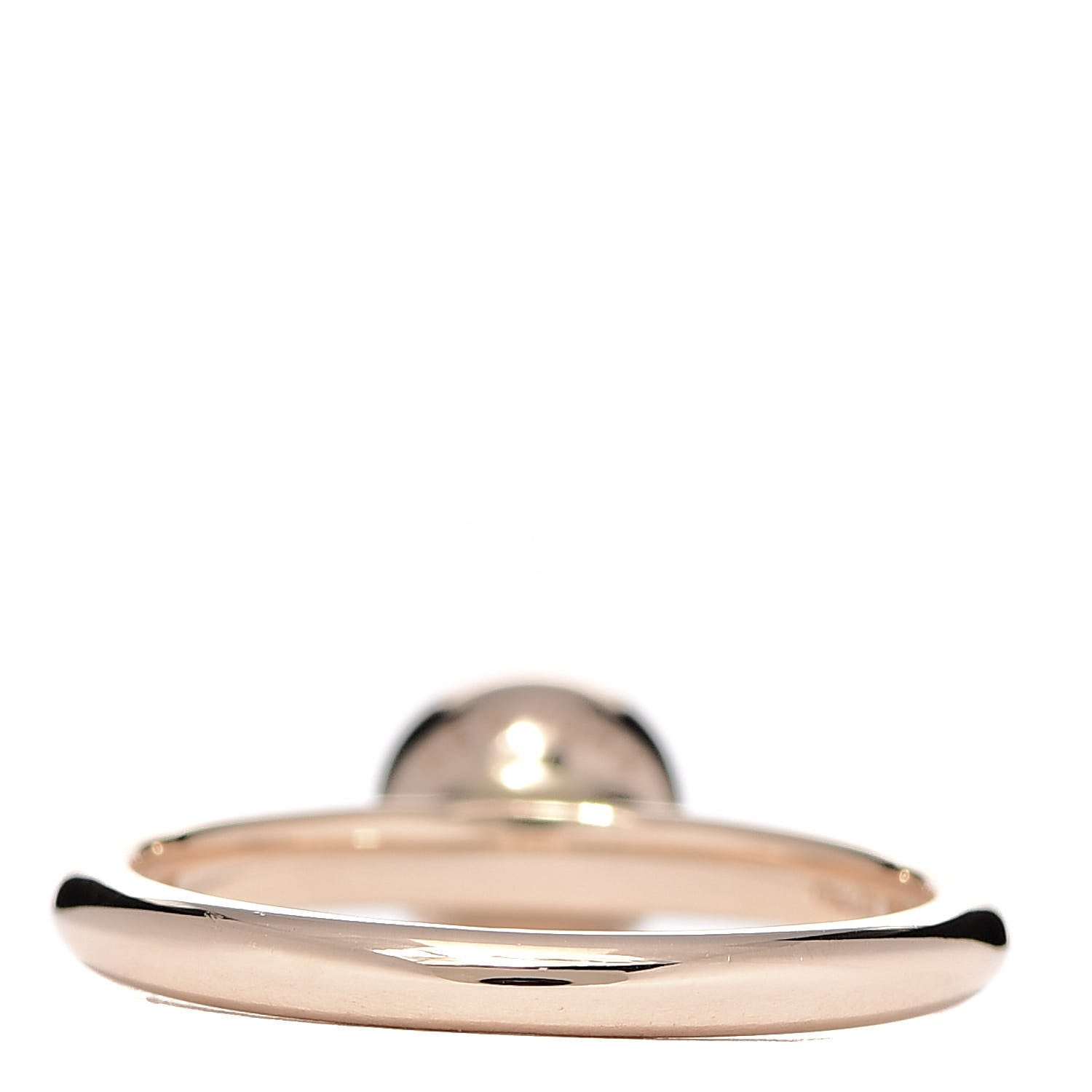 Tiffany 18K Rose Gold 8mm HardWear Ball Ring 57 8 3 of 5