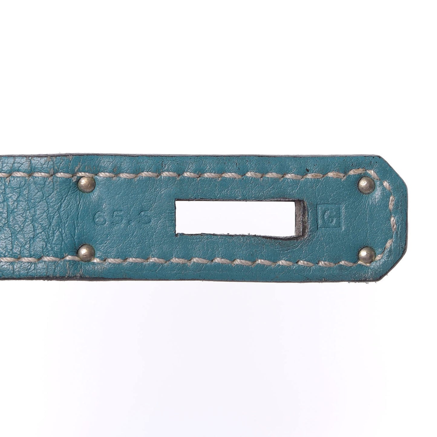 Taurillon Clemence Birkin 35 Bleu Jean