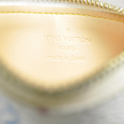 Louis Vuitton Monogram Multicolor Key Pouch White 7 of 8