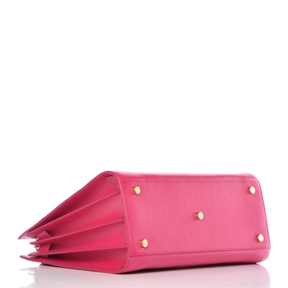 Saint Laurent Calfskin Small Sac De Jour Bubblegum 5 of 14