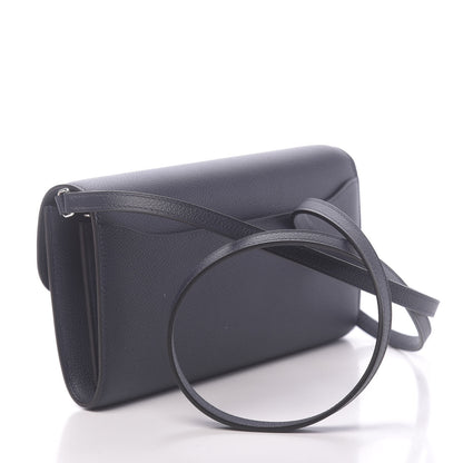 Hermes Evercolor Constance Wallet To Go Bleu Nuit 3 of 11
