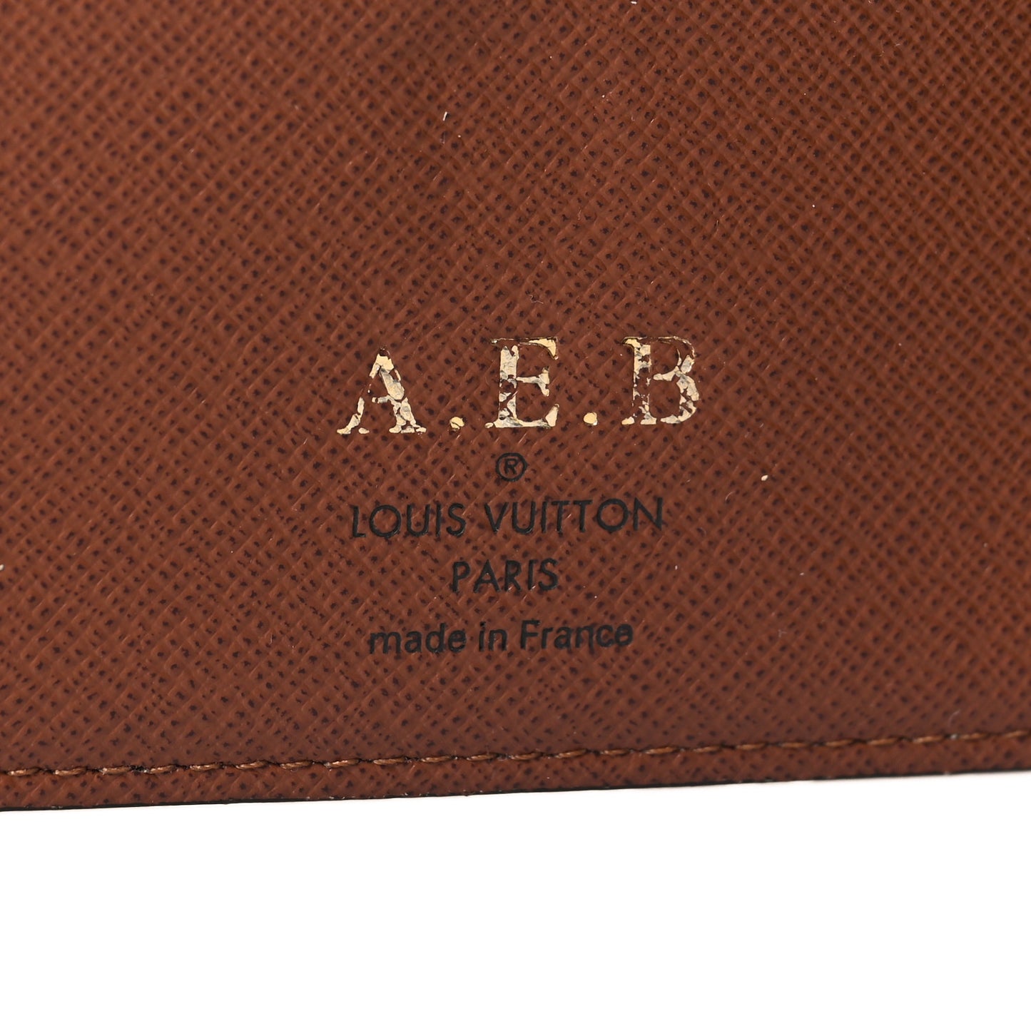 Monogram Medium Ring Agenda Cover