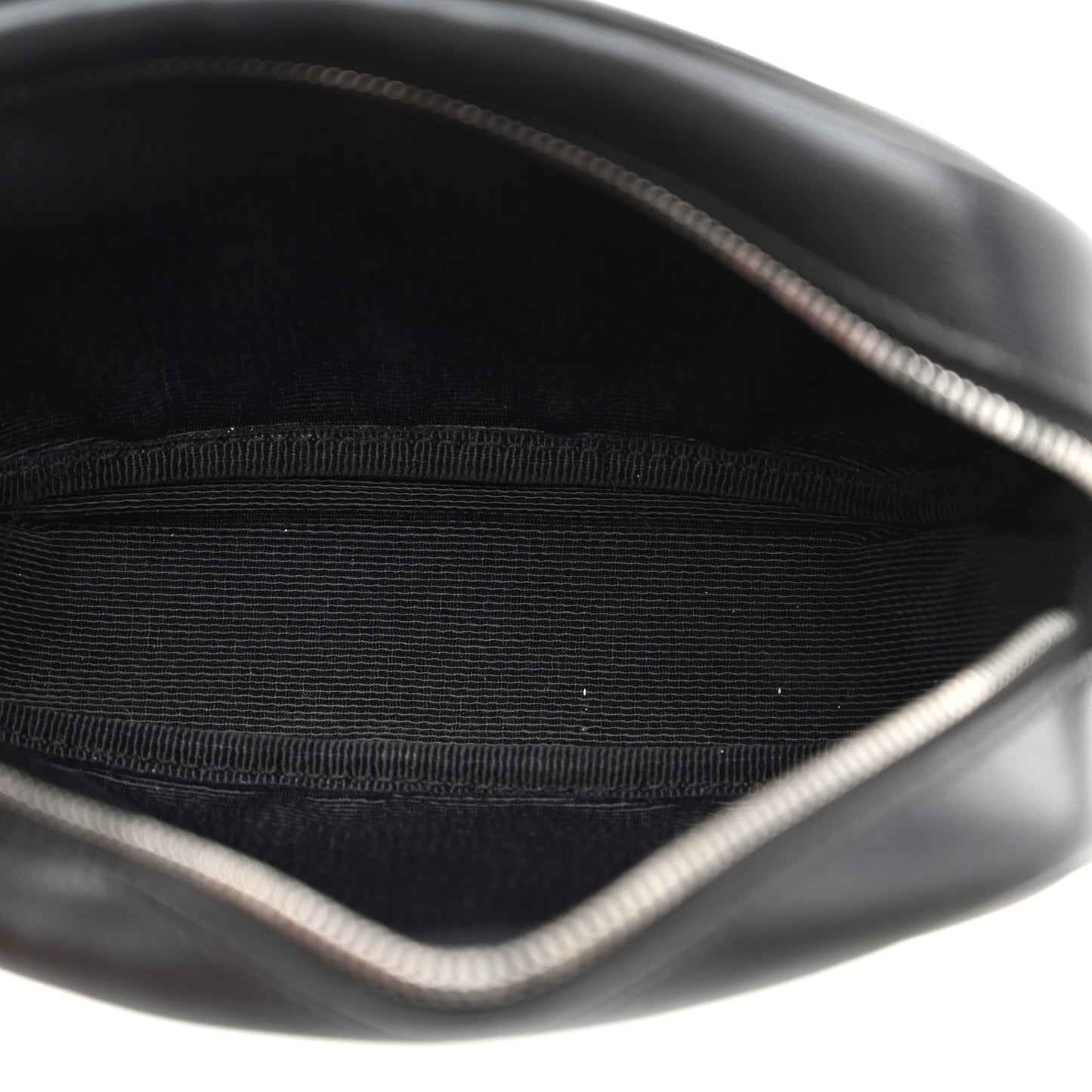 Calfskin Gancini Camera Crossbody Bag Black