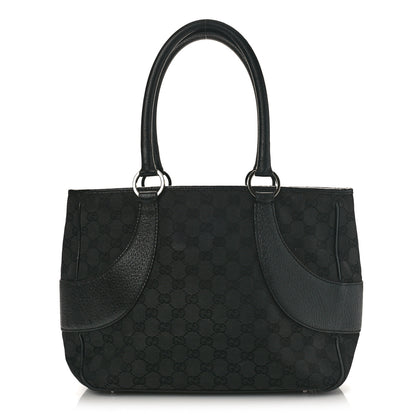 Gucci Monogram Shoulder Bag Black 1 of 11