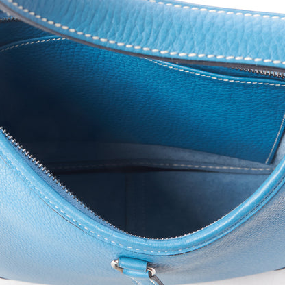 Hermes Taurillon Clemence Trim II 31 Blue Jean 6 of 8