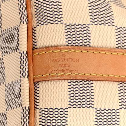 Louis Vuitton Damier Azur Speedy Bandouliere 25 6 of 12