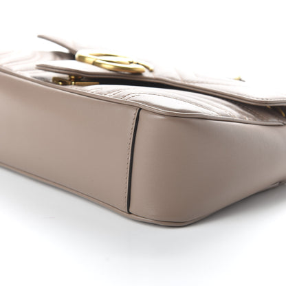 Gucci Calfskin Matelasse Small GG Marmont Shoulder Bag Porcelain Rose 7 of 10